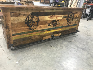 10' NDSU BISON Reclaimed Bar