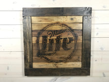 Miller Lite Framed Logo