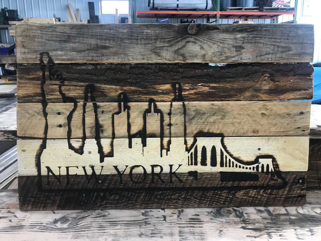 New York Skyline Gallery Art