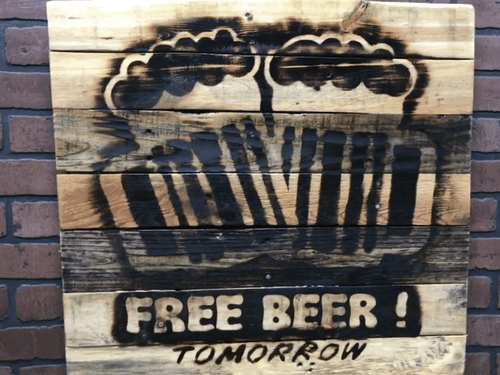 Free Beer Tomorrow Gallery Art