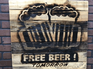 Free Beer Tomorrow Gallery Art