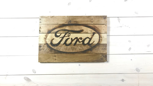 Ford Oval Gallery Art